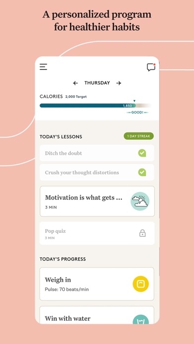 Screenshot #3 pour Noom: Healthy Weight Loss Plan