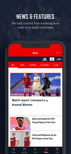 Arsenal Official App