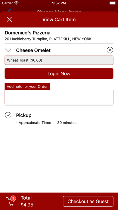 Domenico's Pizzeria Plattekill Screenshot