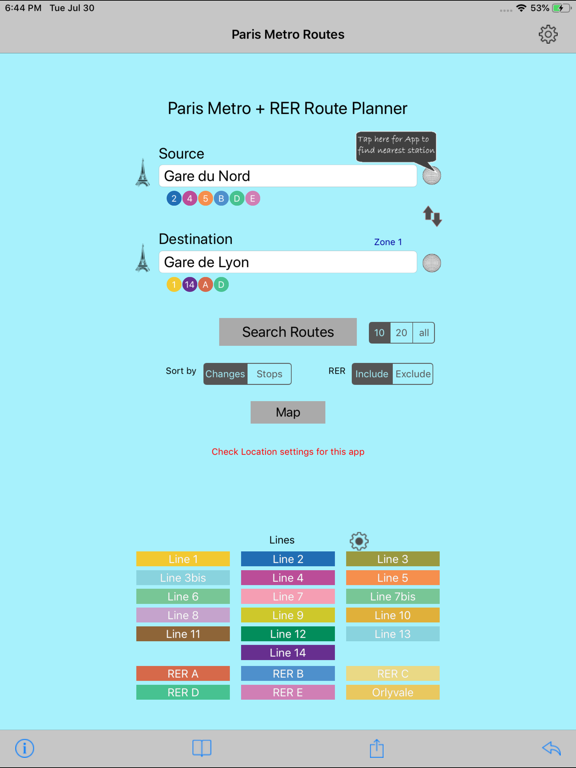 Paris Metro Route Planner