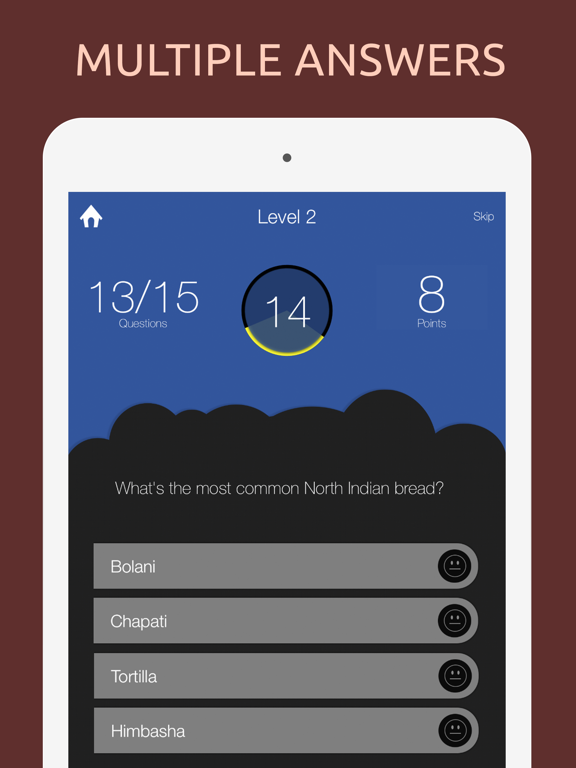 Screenshot #5 pour Food Quiz Test Trivia Game