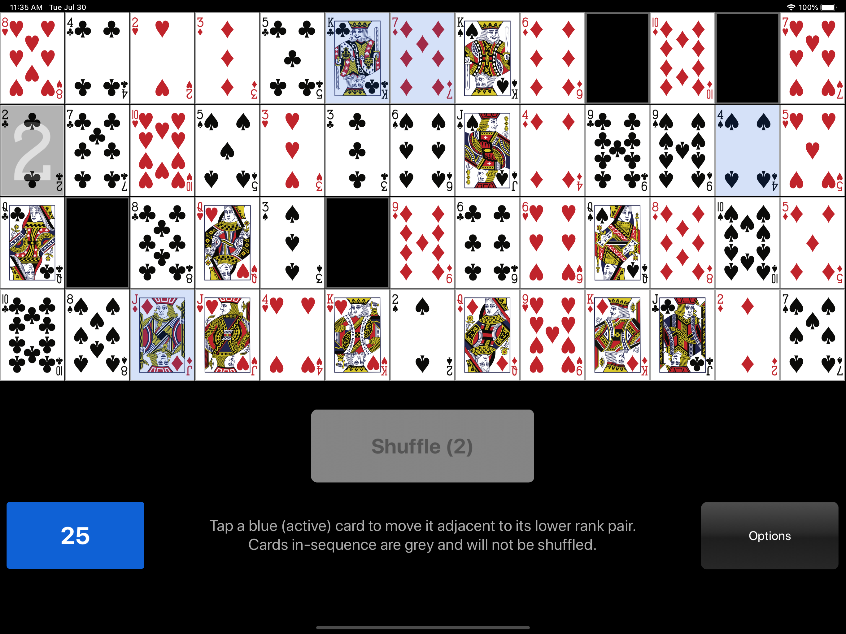 Montana Classic Solitaire