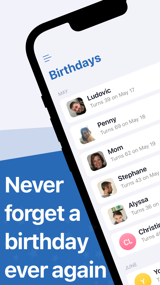 #1. Birthday Reminder & Countdown (iOS) 由: New Marketing Lab, Inc