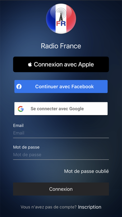 Radios France - Radio FR Screenshot