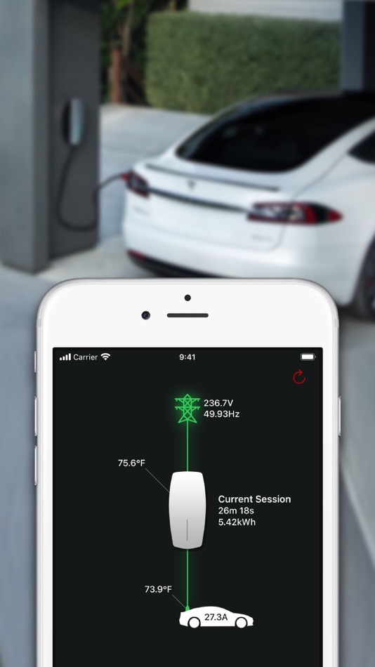 #1. Wall Monitor for Tesla (iOS) 由: Digital Tools Ltd