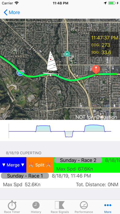 Race Master Sail Timer + Speed Screenshot