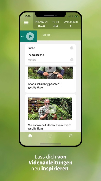 Gardify - Deine Garten App Screenshot