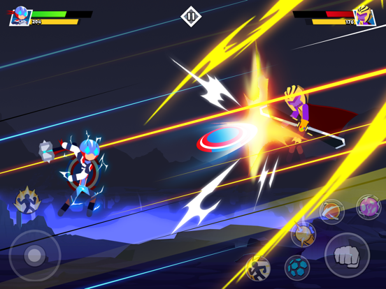 Stickman Combat : Superhero screenshot 3
