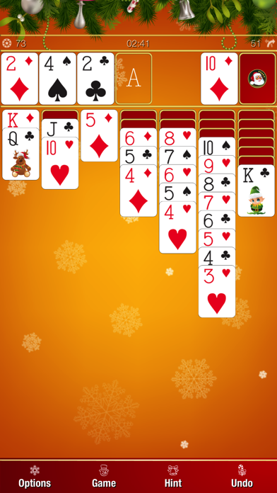 A Christmas Solitaire Screenshot