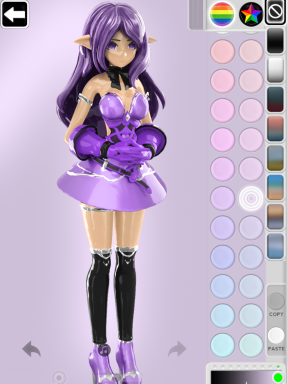 Screenshot #4 pour ColorMinis Anime 3D Coloriage