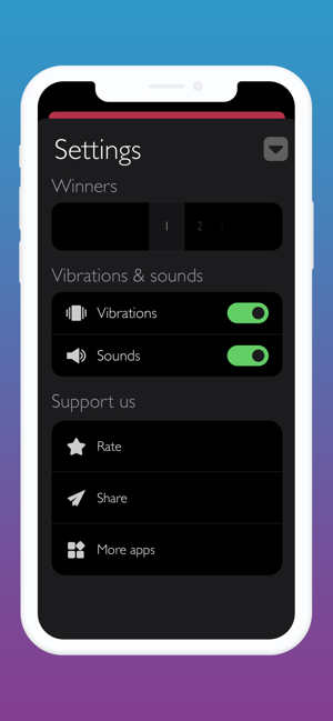 ‎Choozy - Finger Chooser Capture d’écran