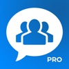 Contacts Groups Pro Mail, text icon