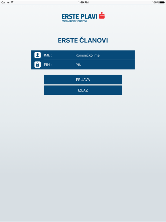 Screenshot #4 pour Erste Plavi Mobile