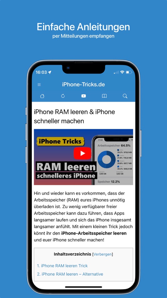 #3. Tricks fürs iPhone (iOS) 由: iPhone-Tricks.de
