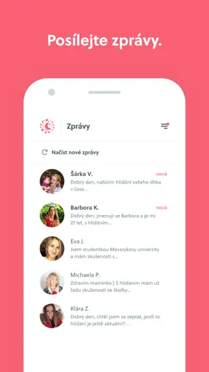 Hlídačky.cz screenshot 2