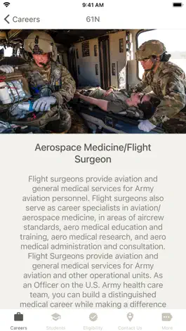 Game screenshot U.S. Army Medicine Careers hack