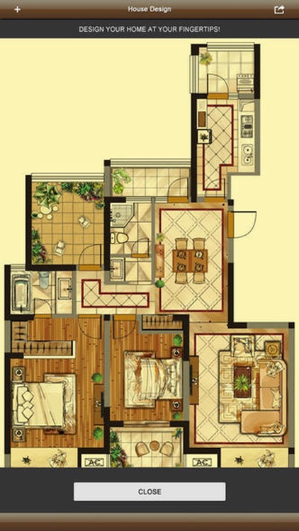 Interior Graphic - floor plans