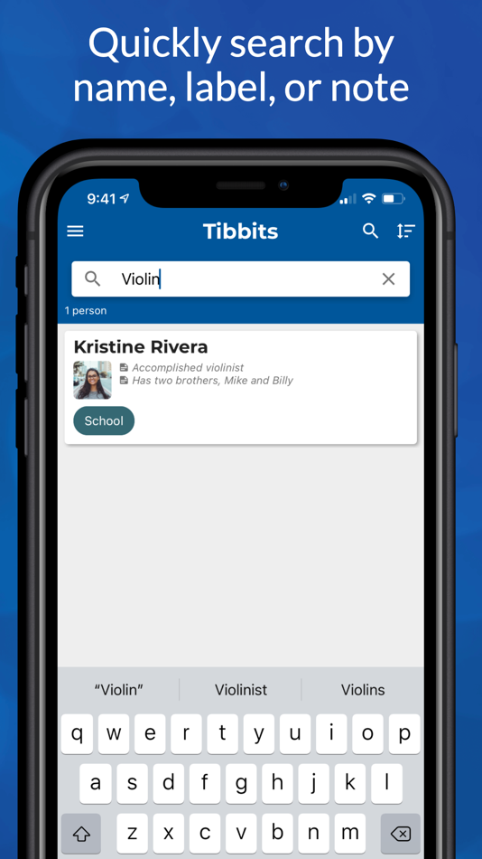 #5. Tibbits – Remember Names (iOS) 由: Oakwood Software Consulting, Inc.