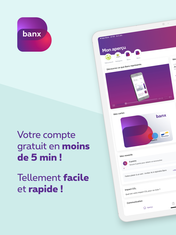 Screenshot #4 pour Banx, l’app bancaire durable