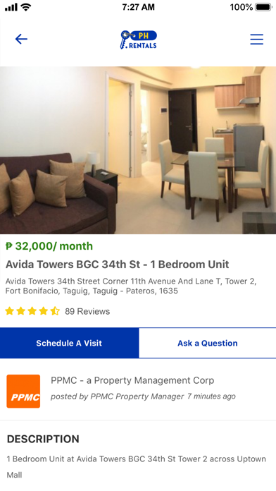 PH.Rentals Screenshot