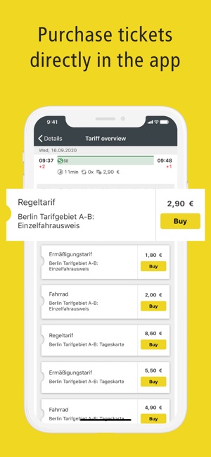 BVG Fahrinfo: Routes & Tickets on the App Store