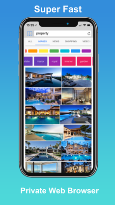 Snowbunny Private Web Browser screenshot 1