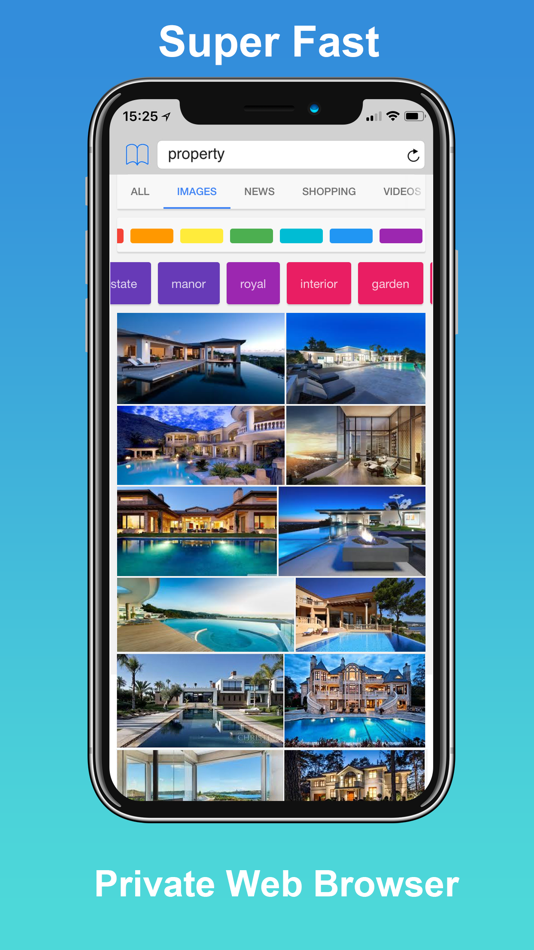 #1. Snowbunny Private Web Browser (iOS) Podle: SavySoda