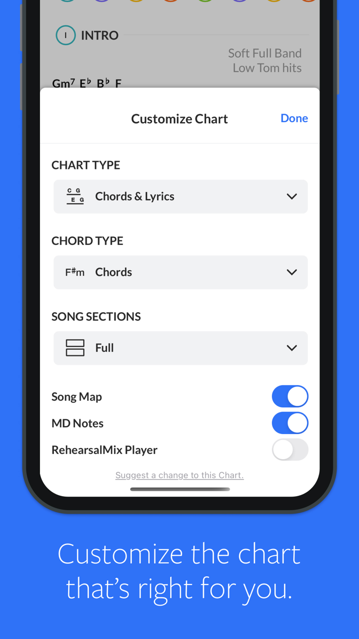 MultiTracks.com ChartBuilder