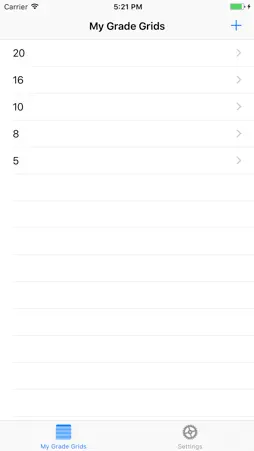 Grade Grid screenshot 2