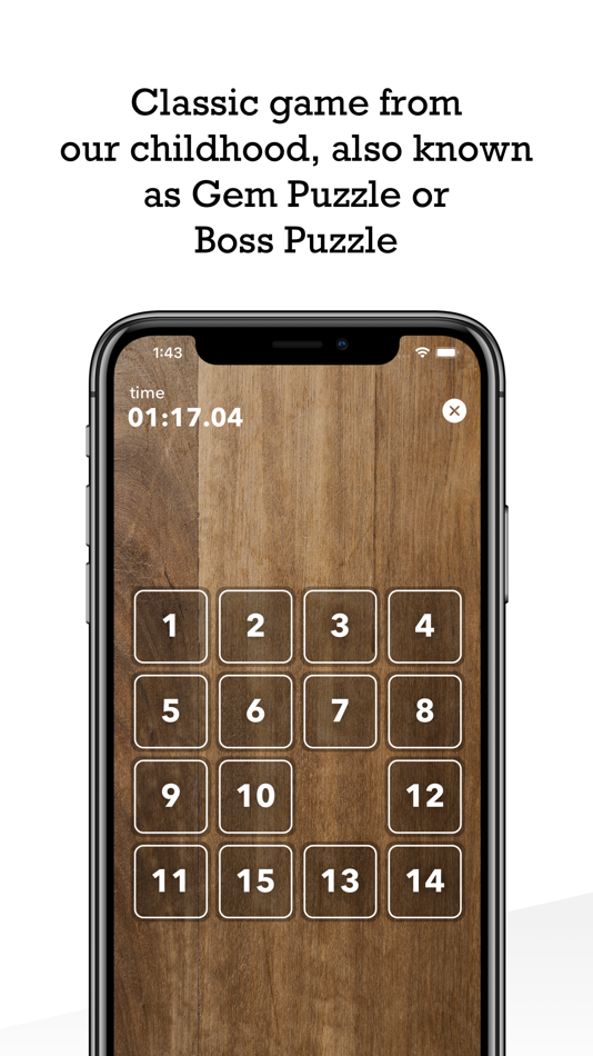 #1. 15 Puzzle - Number Puzzle Game (macOS) Podle: Anatoliy Voropay