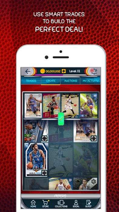 NBA Dunk - Trading Card Games Screenshot