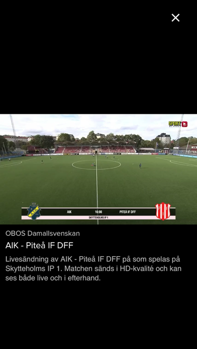 Screenshot #2 pour Sportbladet Play