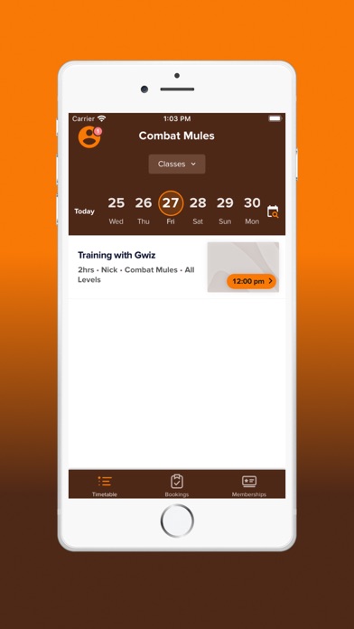 Mule Fitness Screenshot