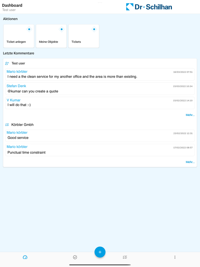 Schilhan Service Hub