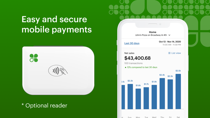 Clover Go - Dashboard and POS