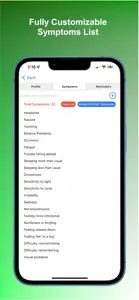ClockConcussion: Log Symptoms screenshot #9 for iPhone