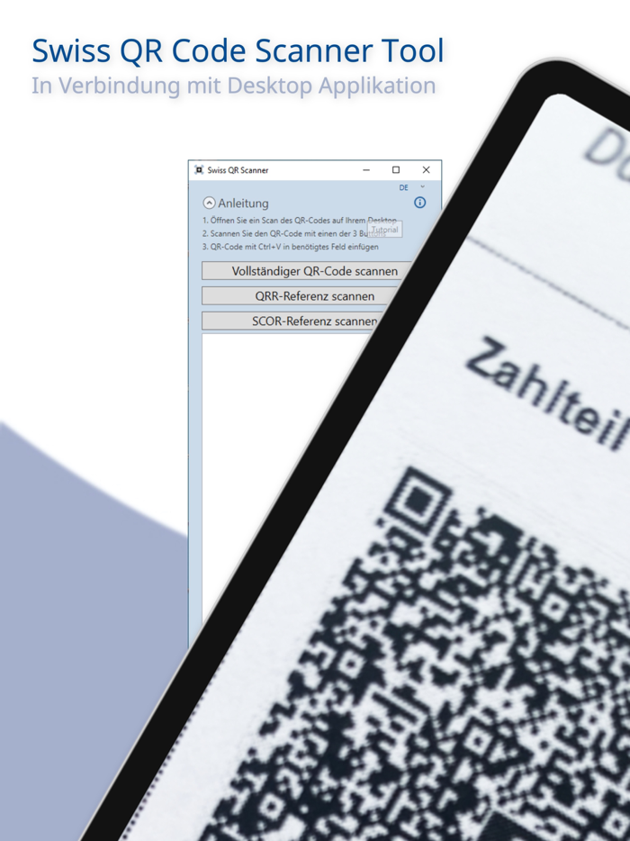 Swiss QR Scanner Tool