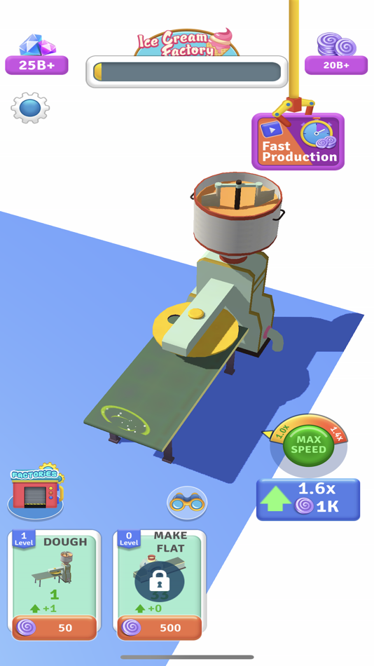 #5. Idle Factories ! (iOS) 由: funcell Games Pvt Ltd