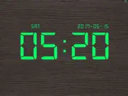 dijital saat - masaüstü zamanı ipad resimleri 4