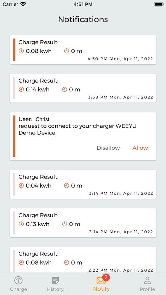 #4. WE E-Charge (iOS) 由: 翔 肖