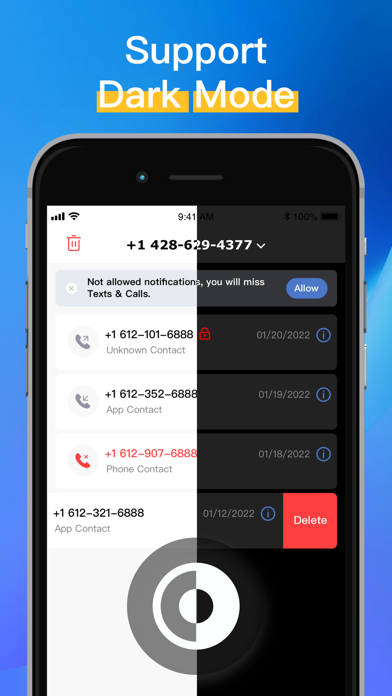 SkyCall: 2nd Number Phone Call Screenshot