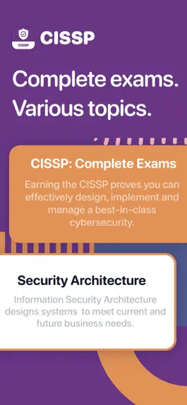 Game screenshot CISSP Exam Certification Prep mod apk