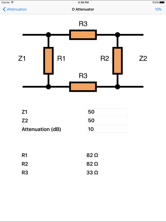 Screenshot #5 for iAttenuation