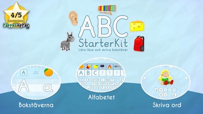 Screenshot #1 pour ABC StarterKit Svenska