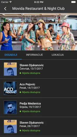 Game screenshot Hangover - Event booking apk