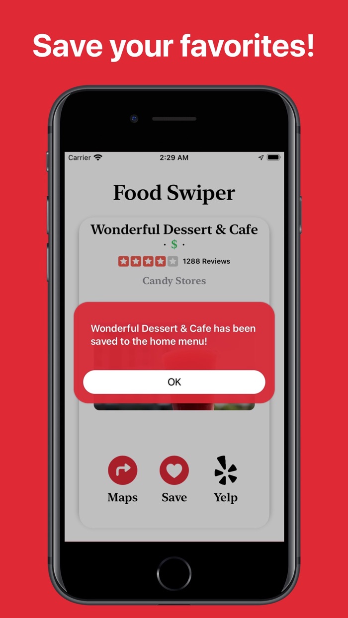 Food Swiper - Find food