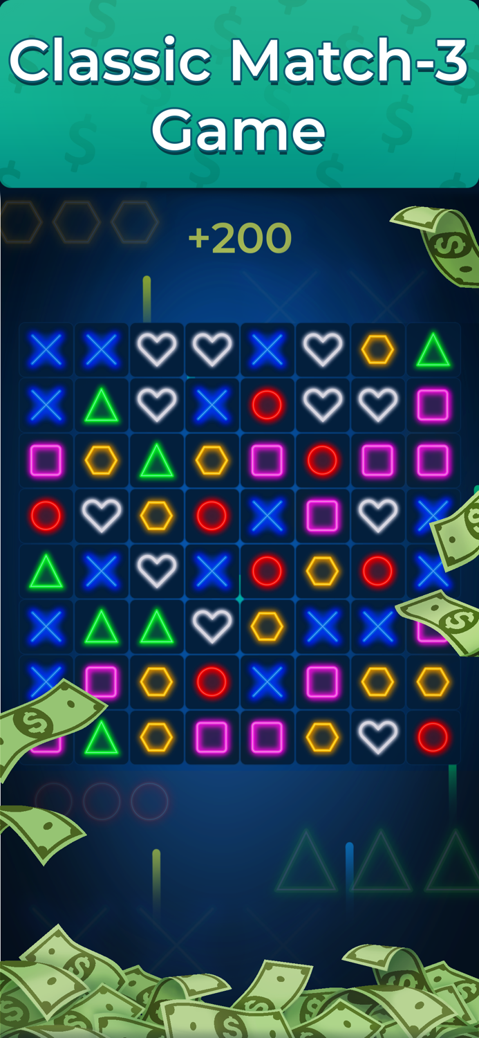 Neon Flip Skillz Powered Game