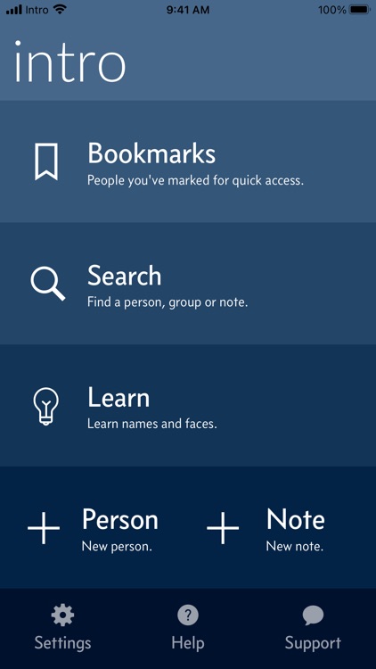 Intro: Contacts + Notes CRM screenshot-0