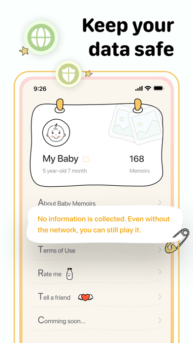 Baby Memoirs-kid's video album Screenshot