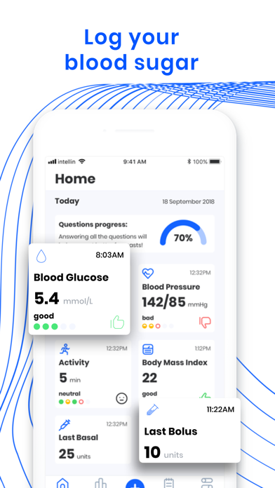 Intellin Diabetes Tracker Logのおすすめ画像3